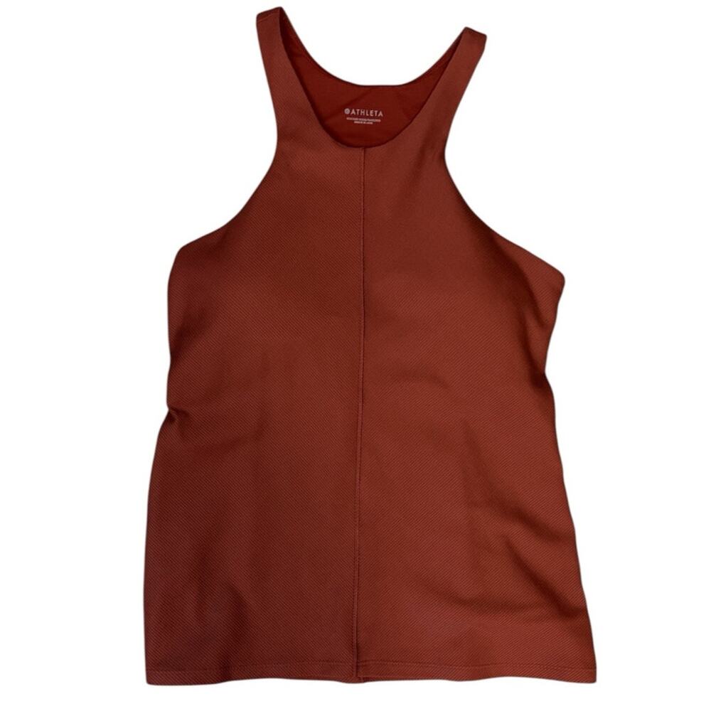 Athleta Intensity Support Tank Supersonic Russet Brown Women’s Small Workout